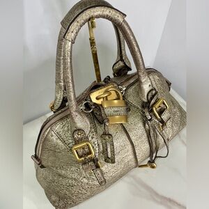 CHLOE Paddington Big Bag with Lock and Key EUC